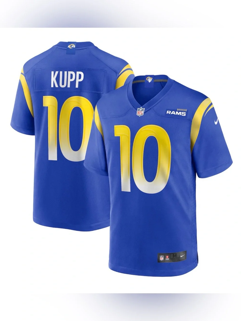 Nike Los Angeles Rams Cooper Kupp #10 NFL Game Football Jersey Men’s 3XL Blue